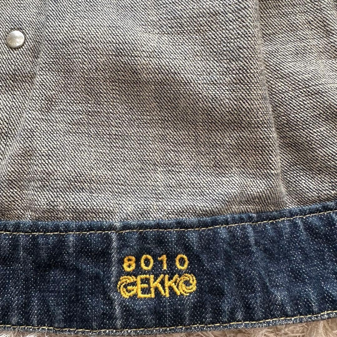 8010 GEKKO デニムジャケット46 日本製　【定価】¥37,800