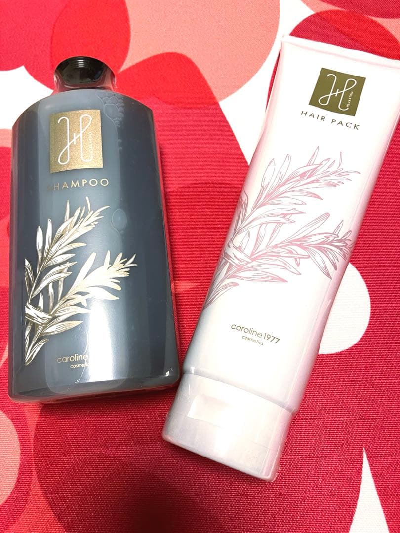 新品未使用 キャロリーヌ ヘマチナシャンプー&ヘアパック& サンプルまとめ売り