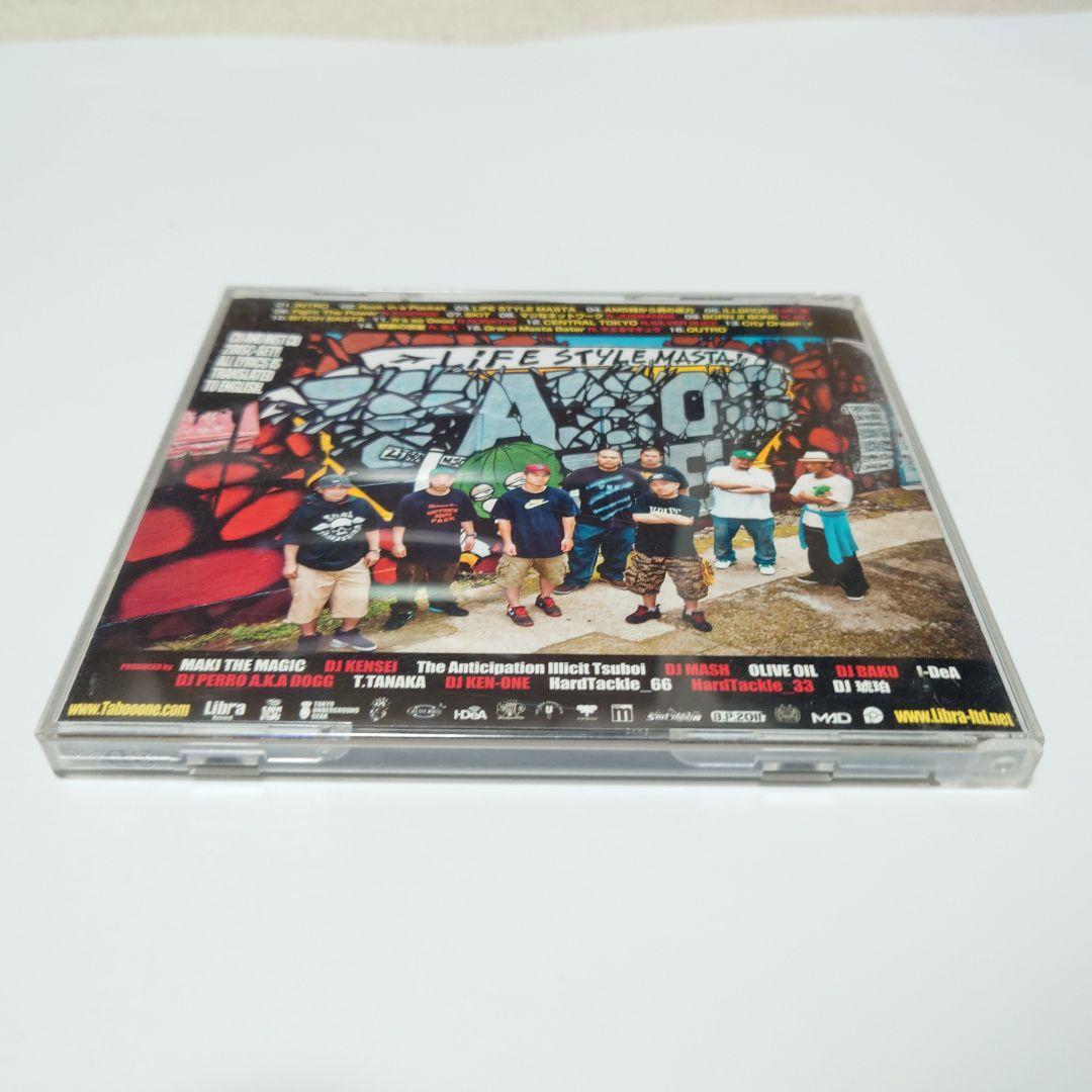 【レア極美品】TABOO1/LIFE STYLE MASTA