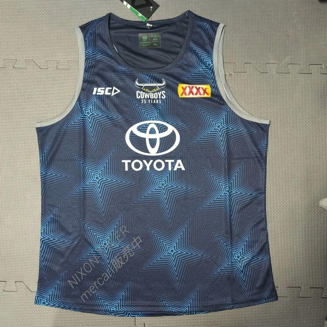 【海外3XLサイズ】NRL ＱＬＤ・トヨタ・カウボーイズ '20 シングレット