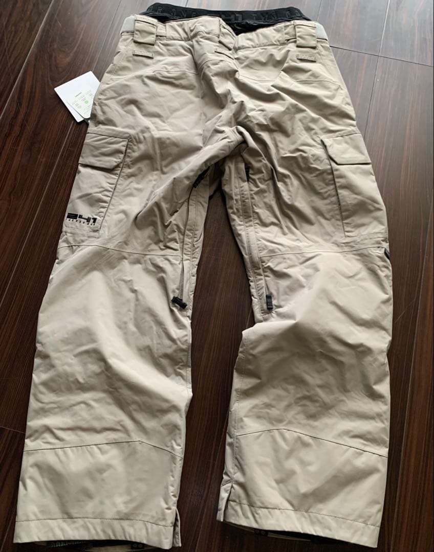 241 スノーボードウェア　ベージュ　アッシュ　M パンツ