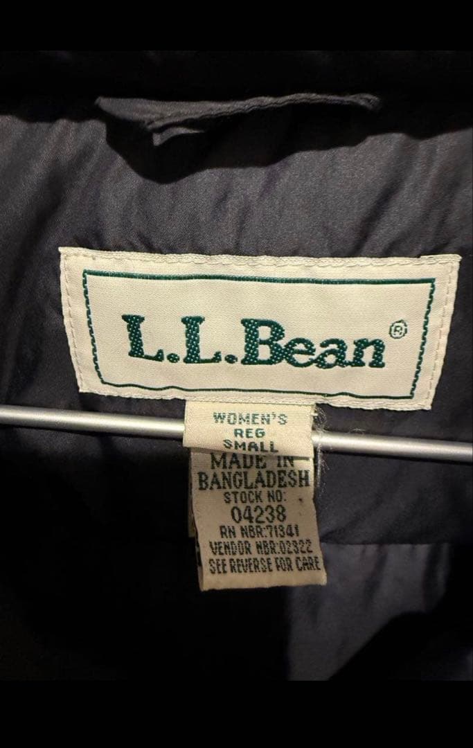 L.L.Bean 黒 ダウンベスト