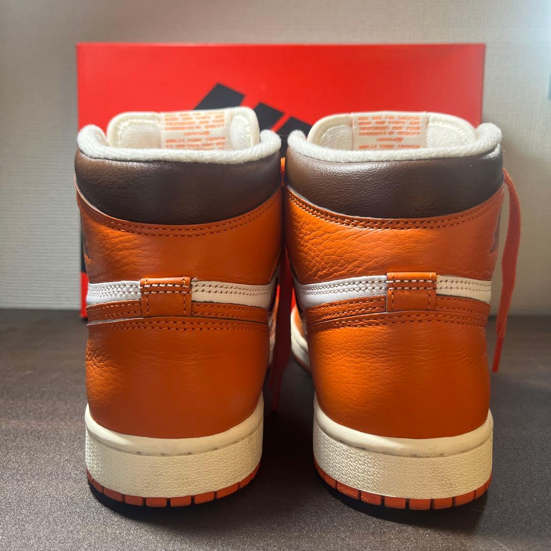 Nike Air Jordan 1 オレンジ/ホワイト
