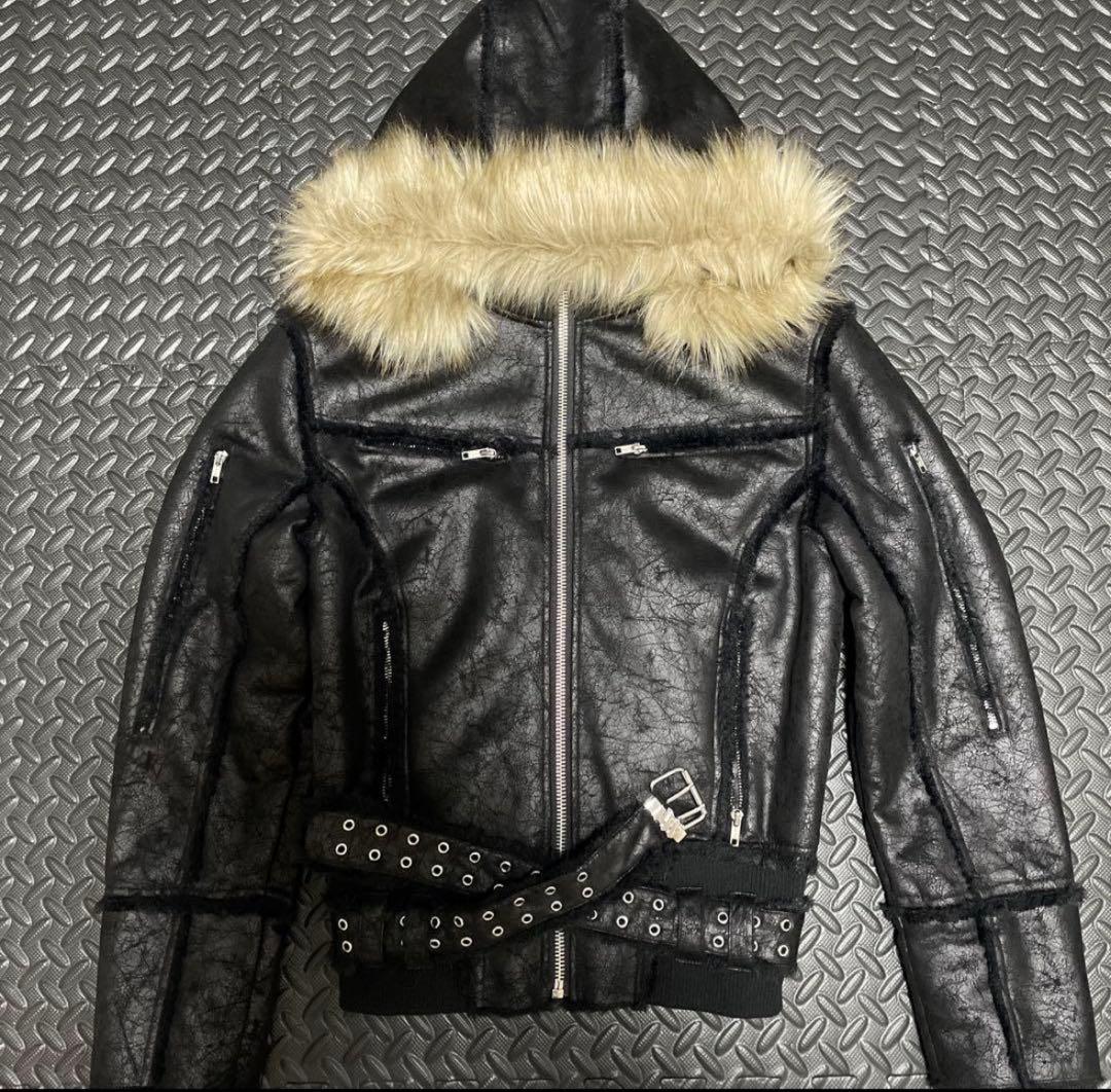 ジャケット・アウター RACERWORLDWIDE sheepskin jacket