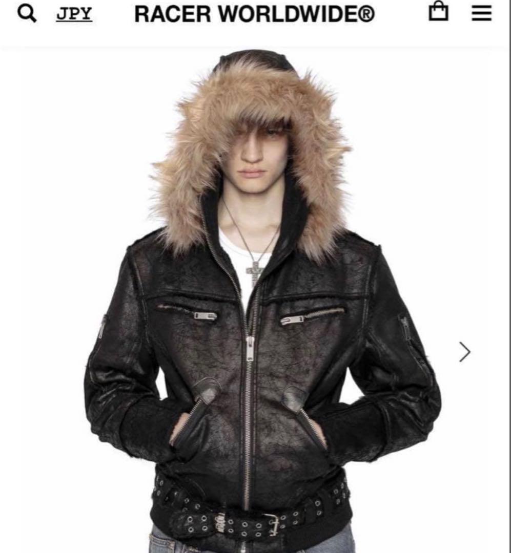 ジャケット・アウター RACERWORLDWIDE sheepskin jacket