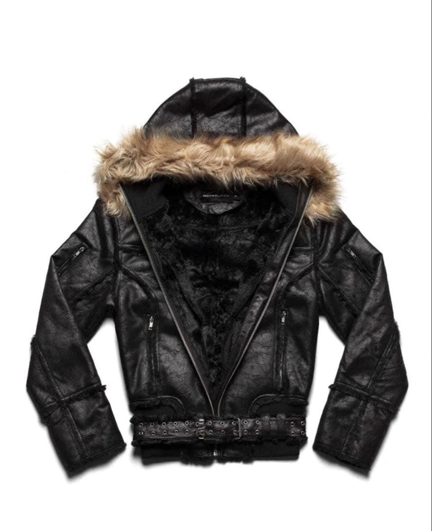 ジャケット・アウター RACERWORLDWIDE sheepskin jacket