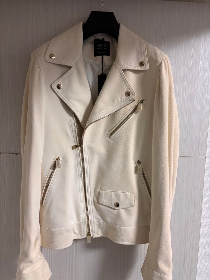 emmeti EMMETI レザージャケット size 48