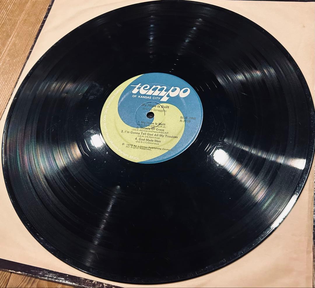 洋楽 Brenda Spraggins My Hope Is Built LP USA