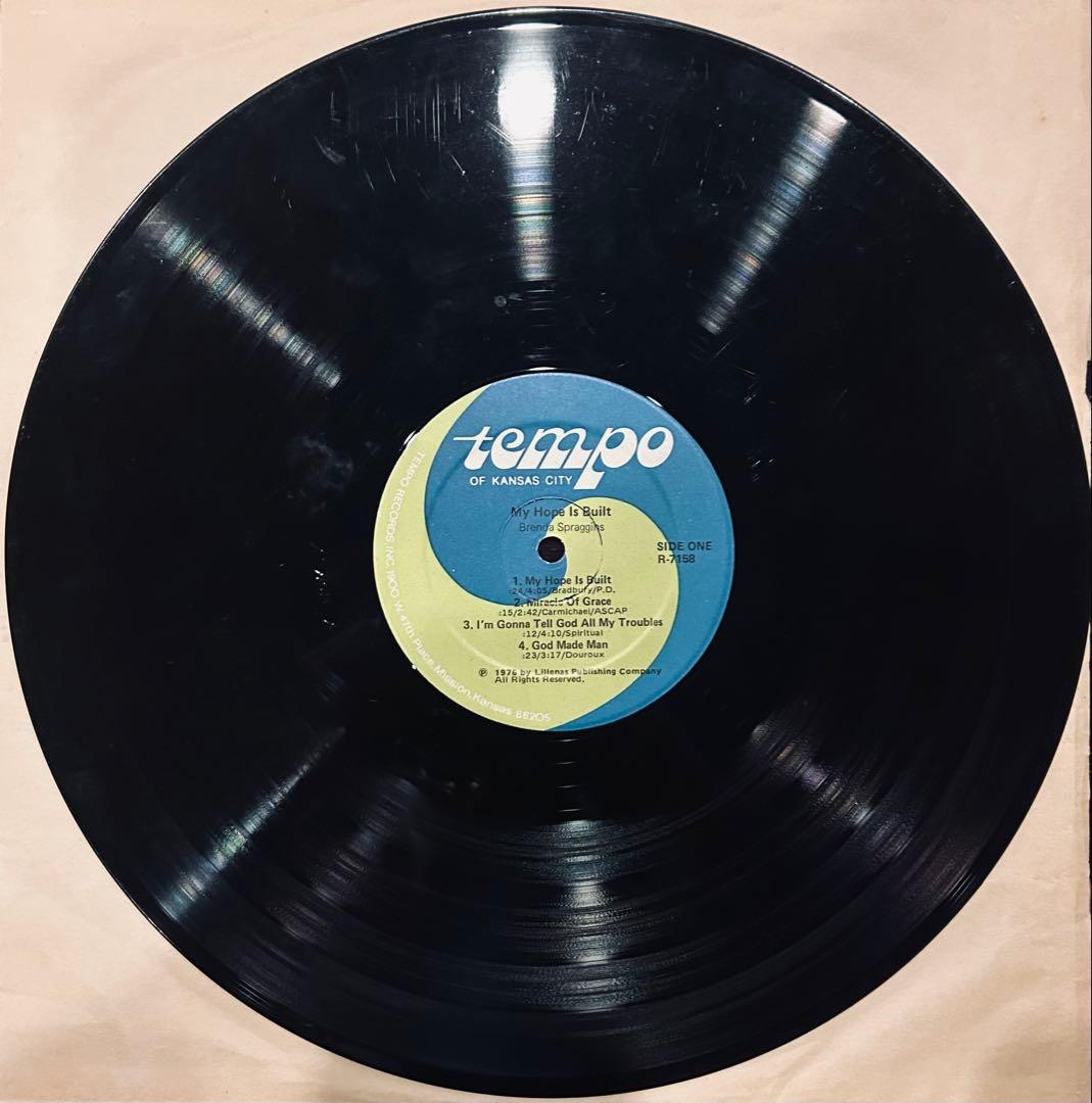 洋楽 Brenda Spraggins My Hope Is Built LP USA