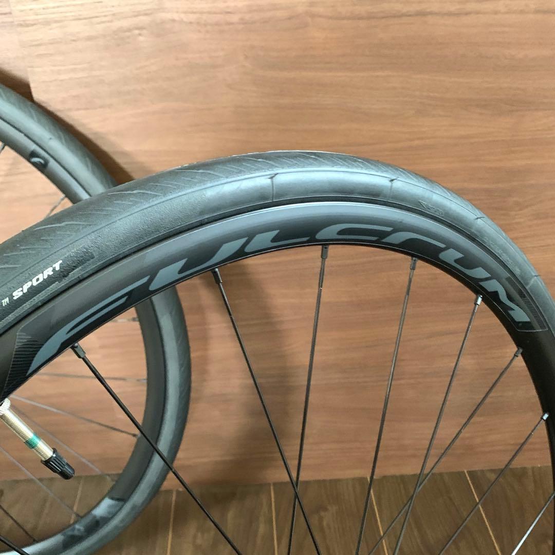 FULCRUM ロードディスク完組ホイール RACING600DB タイヤ付き