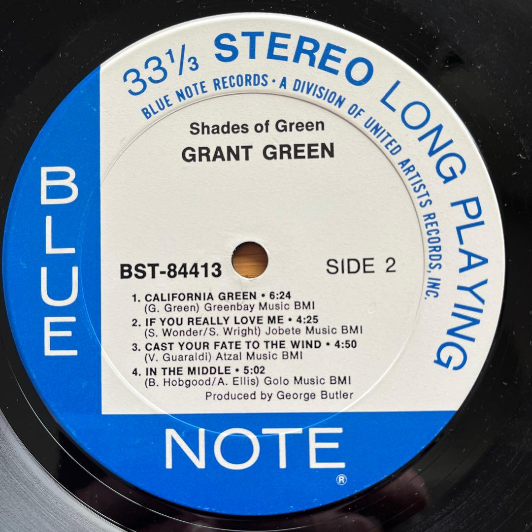 GRANT GREEN 「SHADES OF GREEN 」LP
