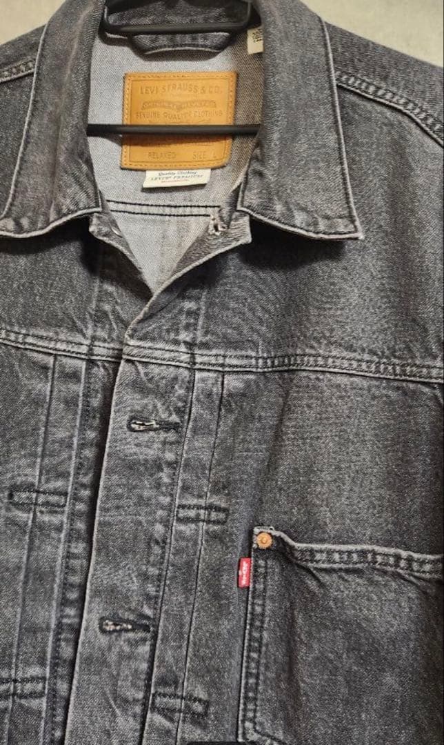 Levi’s リーバイス TYPE-1 ブラックデニムジャケット　大戦