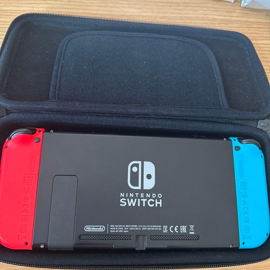 Nintendo Switch 本体 青/赤 + ゲームソフト5本
