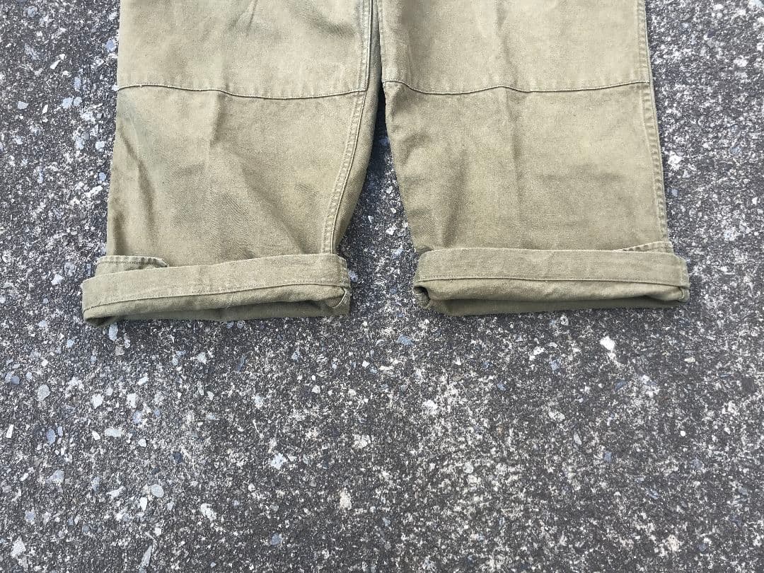 実物】40s 50s フランス軍 m47 カーゴ パンツ 前期 M-47 M47