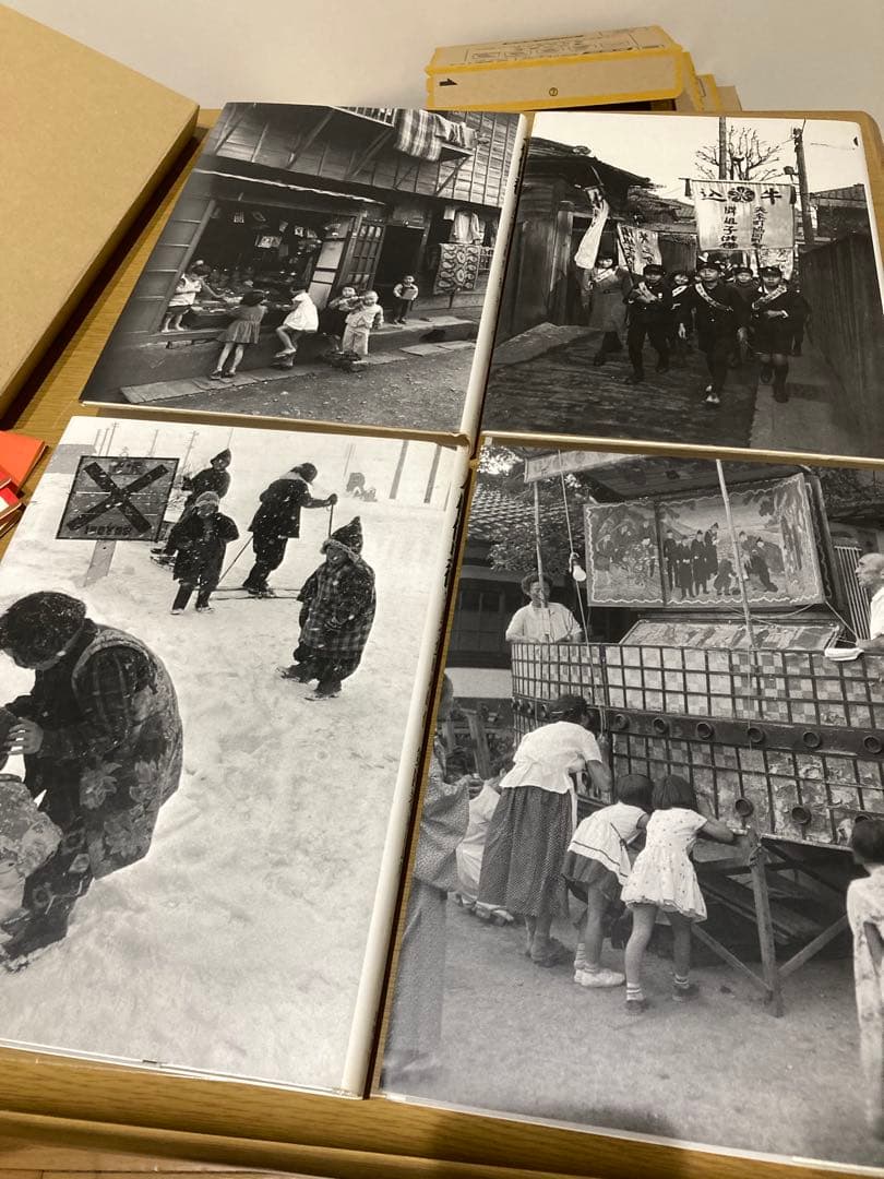 【中古】木村伊兵衛 写真全集 昭和時代 1-4巻 初版