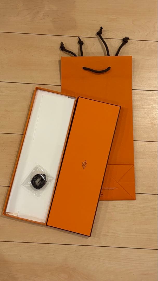 HERMES ネクタイ用　空箱6箱　紙袋6枚 リボン付き