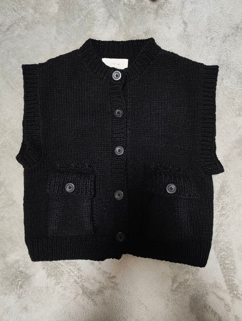crinkle crinkle crinkle　 NAPAL KNIT ベスト