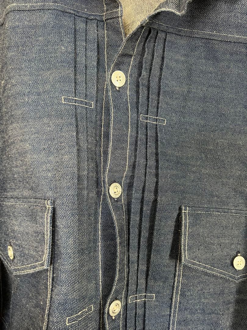LEVI'S VINTAGE CLOTHING プリーツブラウス
