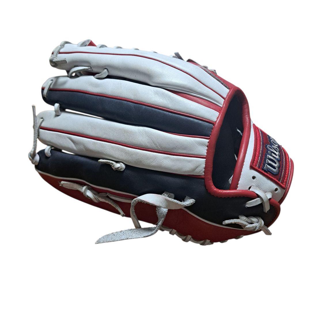 ウィルソン 一般軟式用グローブ 外野手用 ベクサム RCK71L レッド