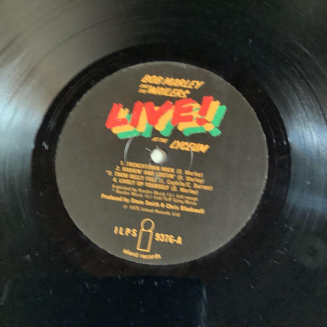Bob Marley and the Wailers Live! レコード