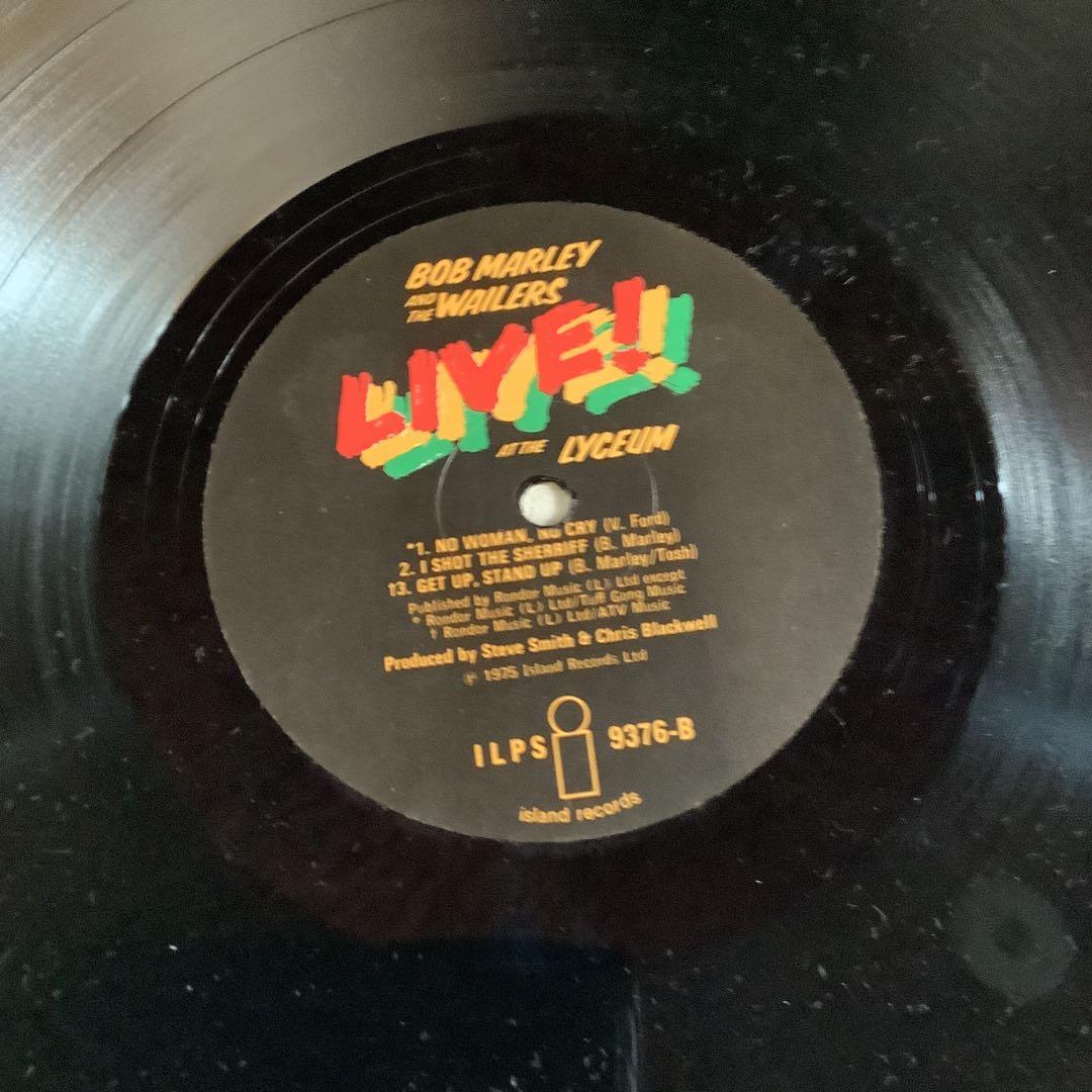 Bob Marley and the Wailers Live! レコード