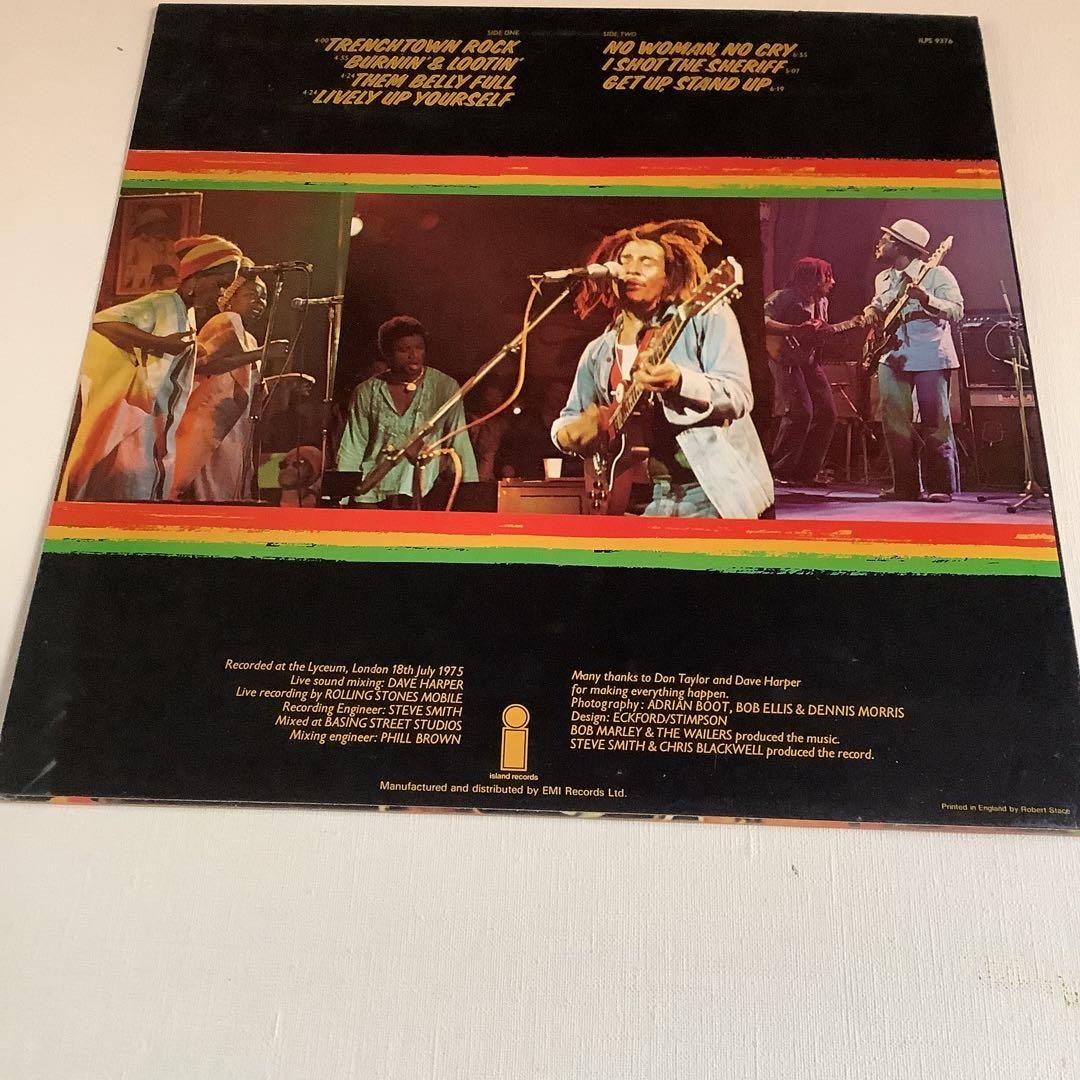 Bob Marley and the Wailers Live! レコード