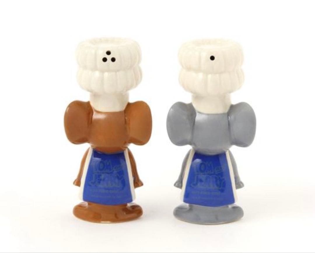 新品未開封　ニコアンド　トムとジェリー　コラボソルト&ペッパー入れ　コラボ