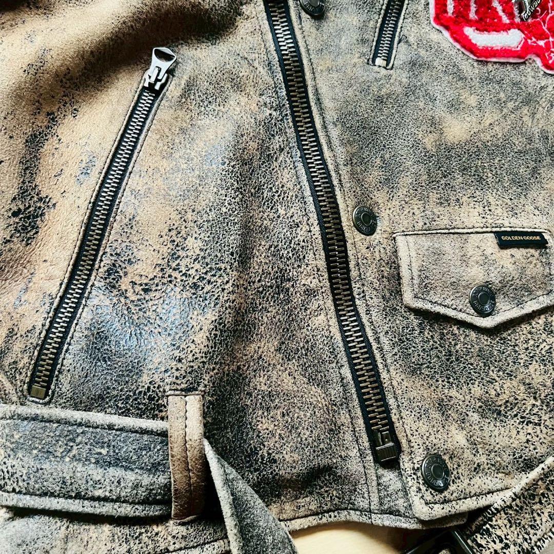 GOLDEN  DELUXE BRAND ライダースジャケット