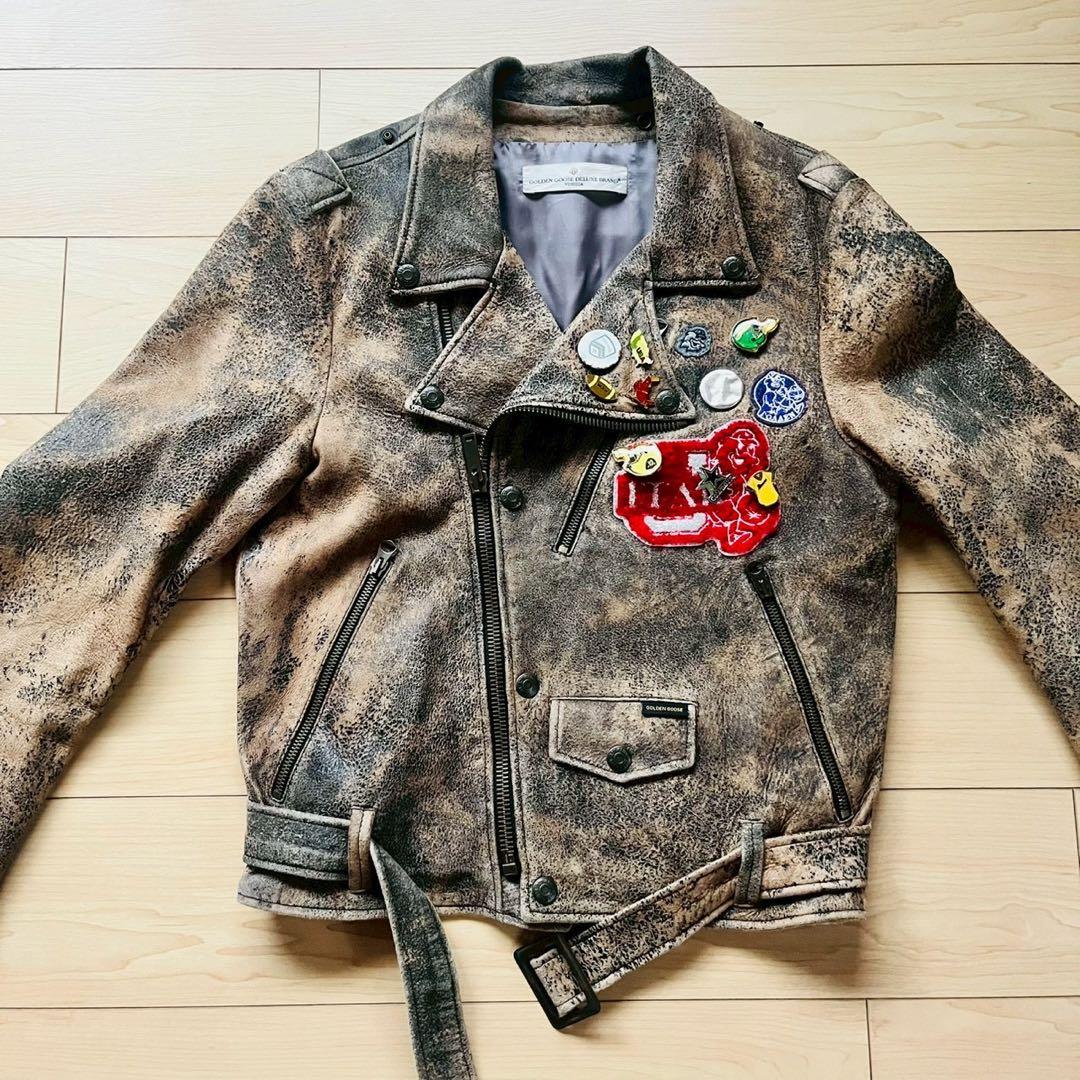 GOLDEN  DELUXE BRAND ライダースジャケット