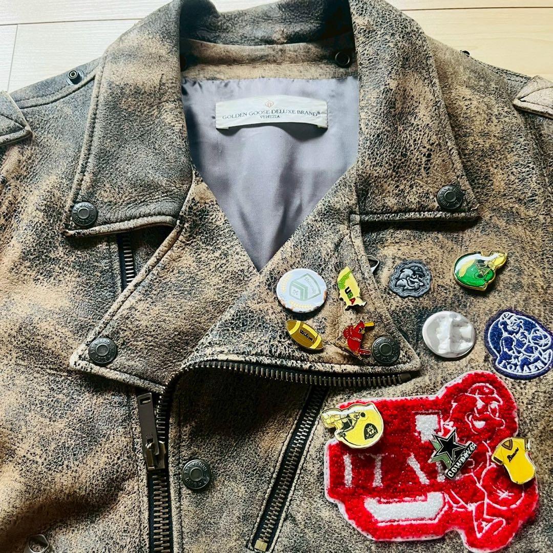 GOLDEN  DELUXE BRAND ライダースジャケット