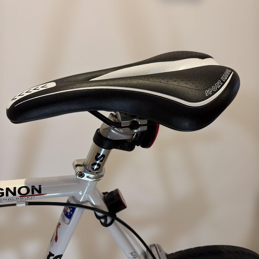 GIOS MIGNON ホワイト ミニベロ　510 手渡し