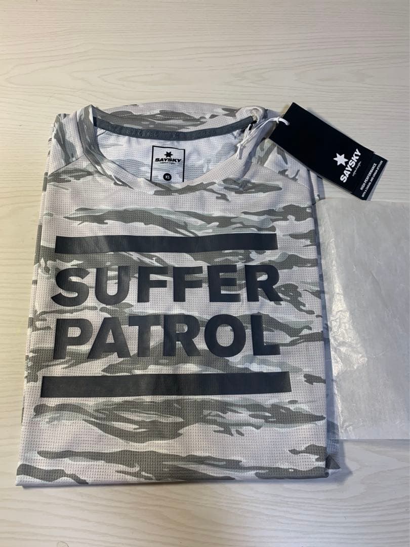 セイスカイ SAYSKY TIGER CAMO TEE XS