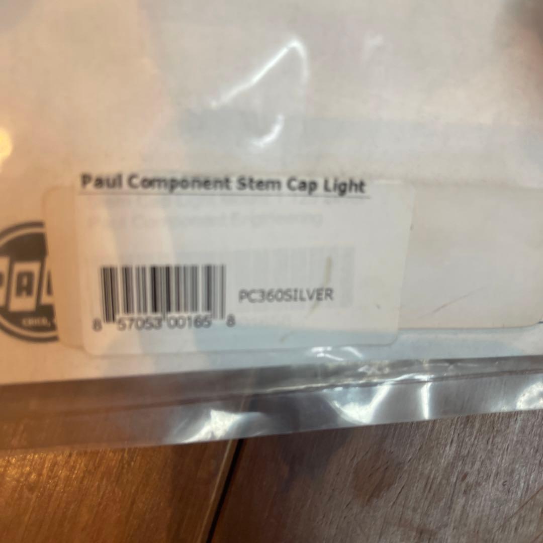 新品！Paul Component Stem Cap Light Mount