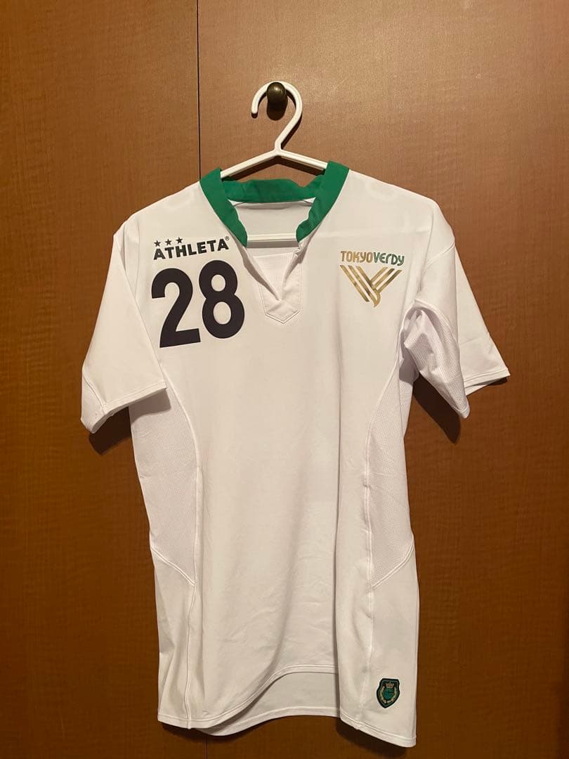 東京ヴェルディ 楠大樹選手実着用トレーニングマッチユニフォーム Lサイズ