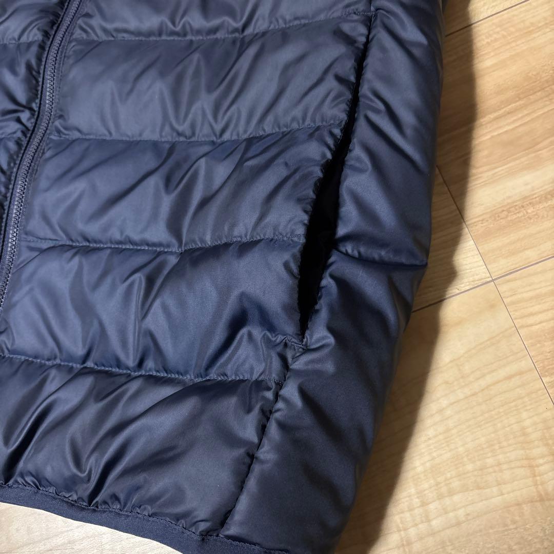 新品　アディダス　メンズ　エッセンシャルズ　ダウンベスト　ネイビー　紺　2XL