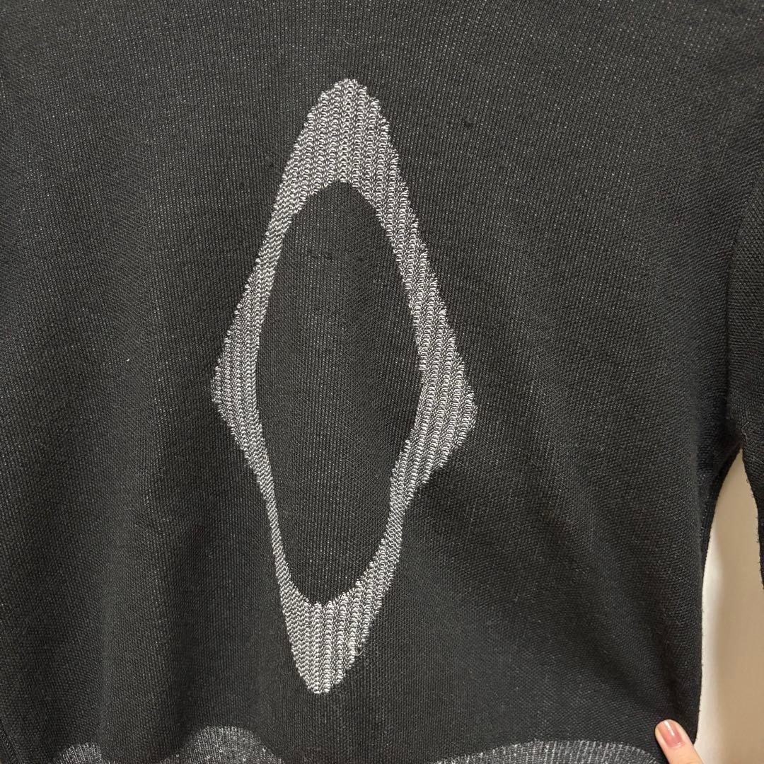 MSCHF ミスチーフRHOMBUS KNIT HOODIE ブラック　パーカー