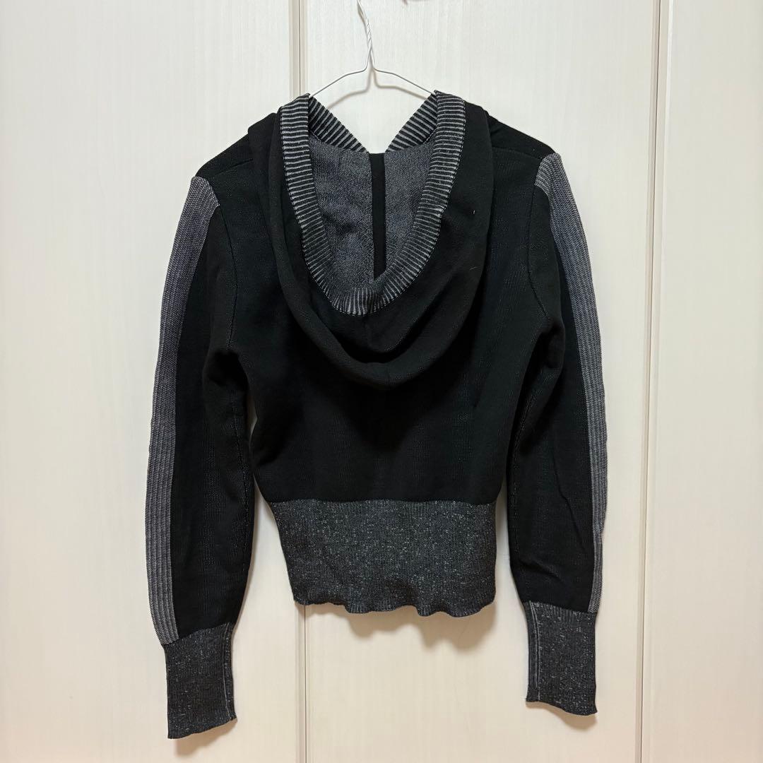 MSCHF ミスチーフRHOMBUS KNIT HOODIE ブラック　パーカー