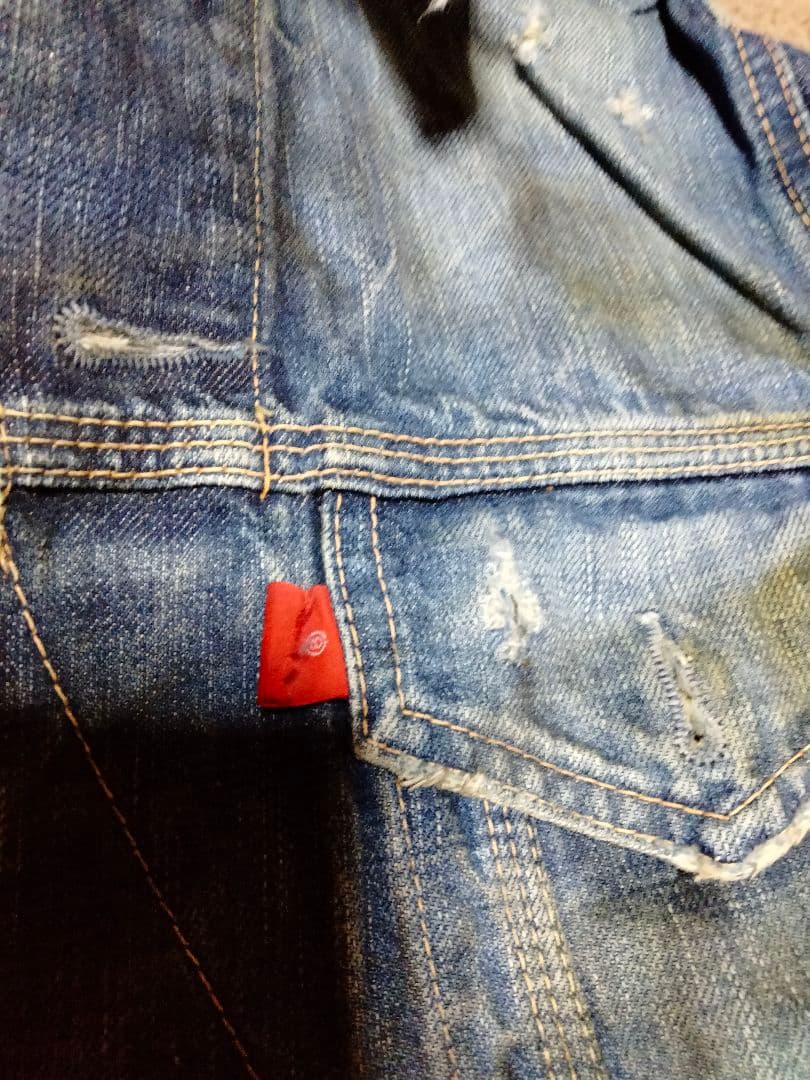 アナクロノーム　バル　デニム　ジャケット　Gジャン　ヴィンテージ　古着