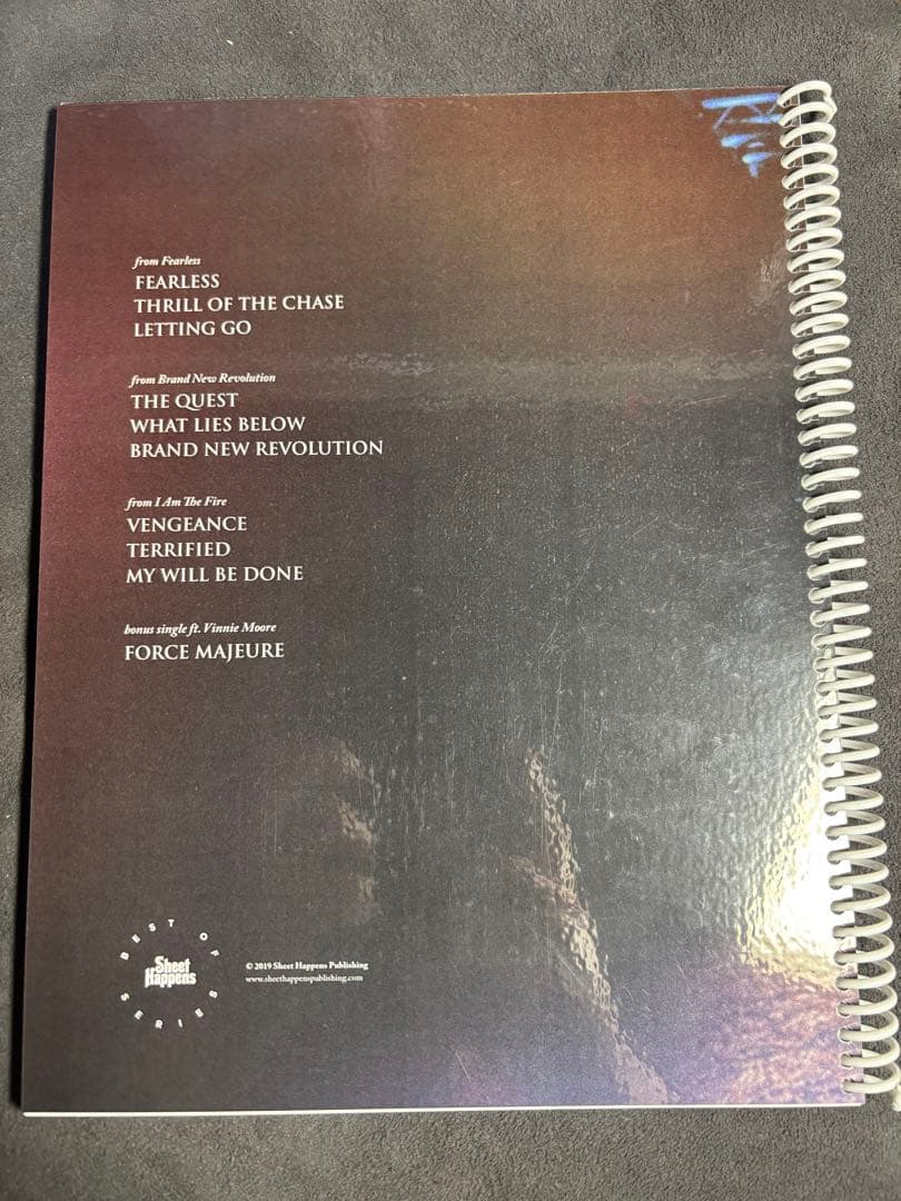 【希少品】FIREWIND Gus G. tabbook 2冊セット