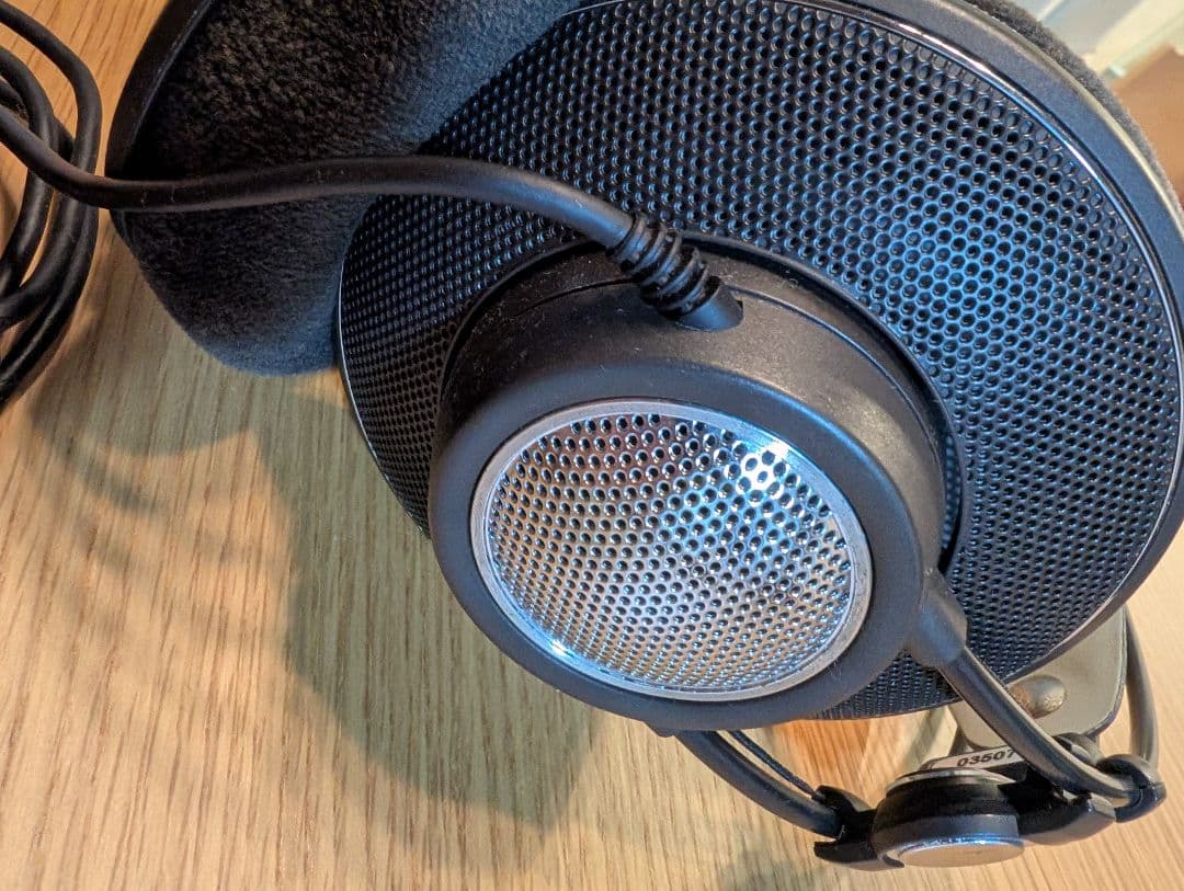 AKG K612PRO オープン型ヘッドホン　動作確認済み