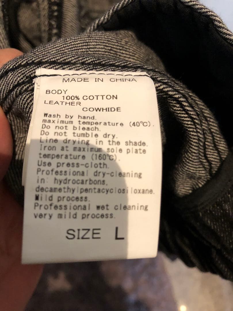ADAM ET ROPÉ JEANS FILM デニムボマージャケット　L