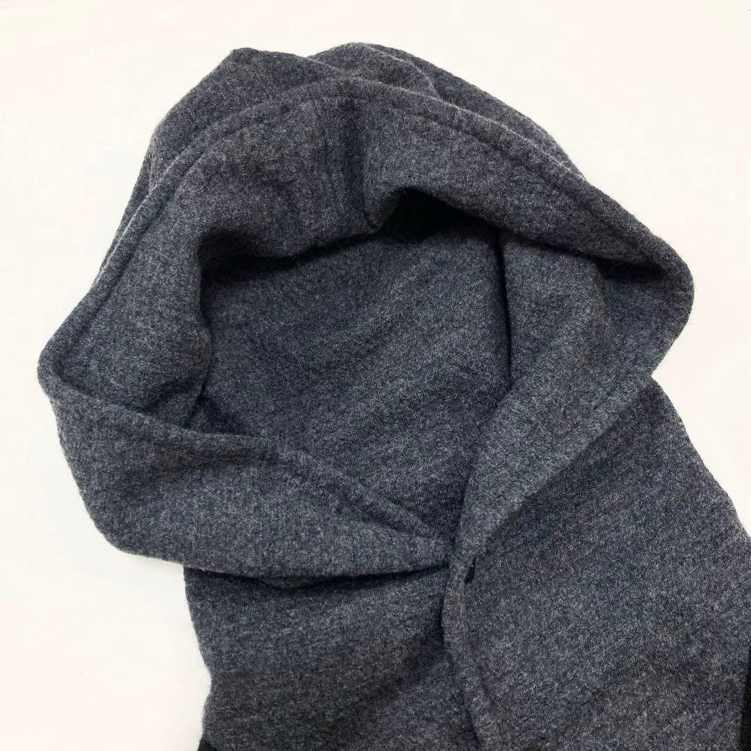 Y's ワイズ 22AW ショート フーディーブルゾン 黒2