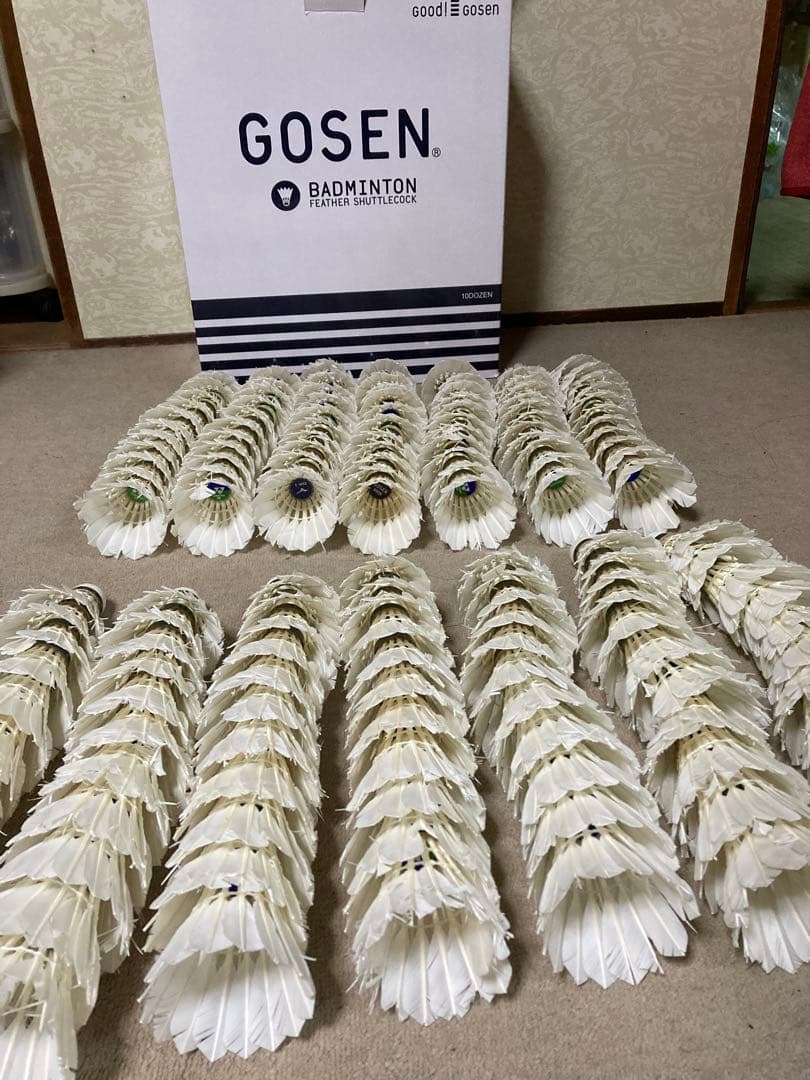 バドミントン中古シャトル154球