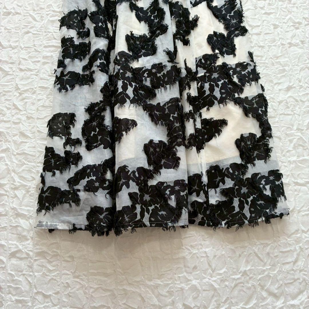 クラネ FLOW FLOWER JACQUARD ONE PIECE ドレス