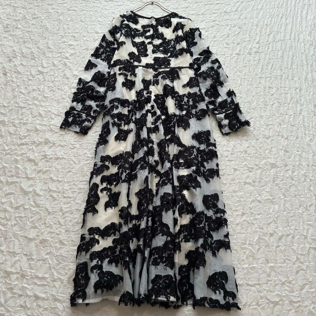 クラネ FLOW FLOWER JACQUARD ONE PIECE ドレス