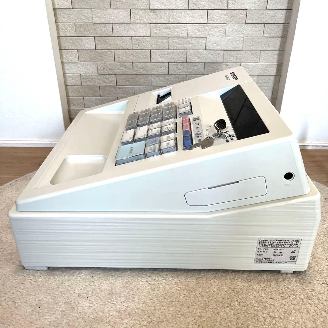 【美品】シャープレジスターXE-A147-W