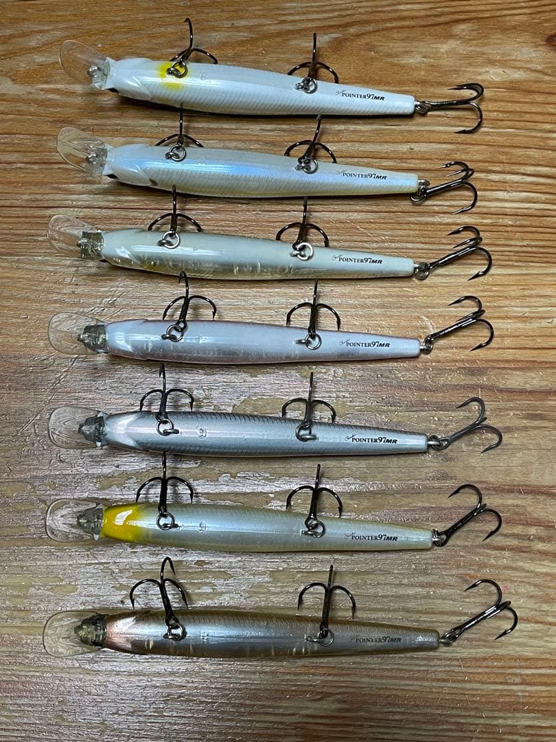 USA ラッキークラフト スレンダーポインター 97MR 7色 セット