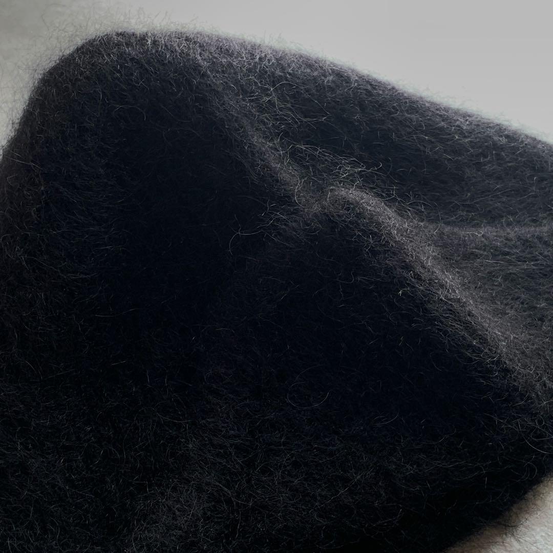MARW UNITED ARROWS ドッグイヤー ニット キャップ ブラック