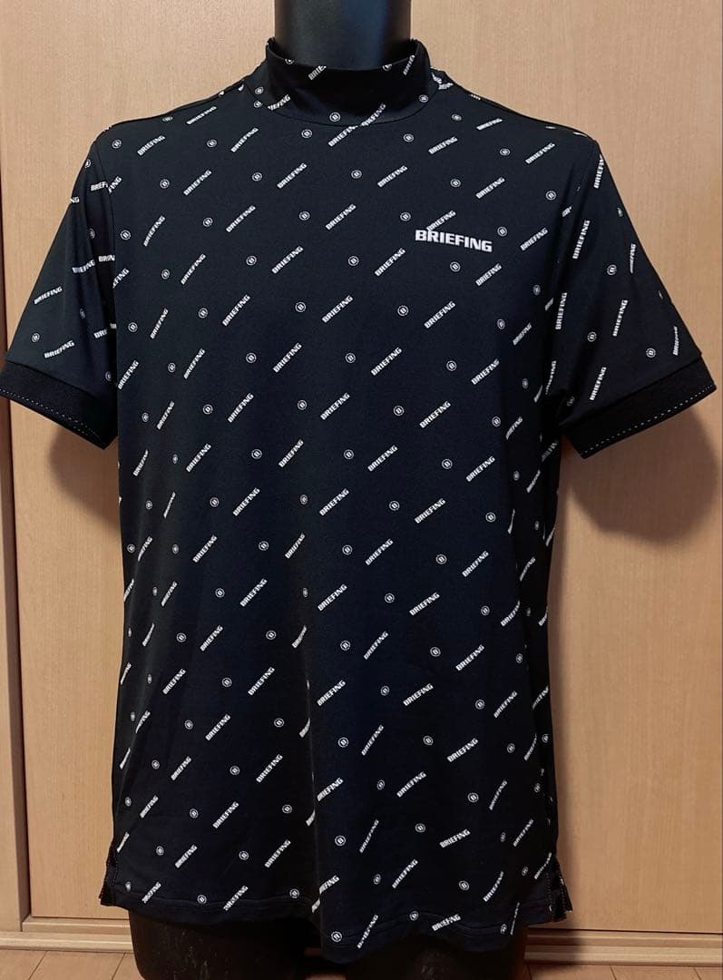 【美品】ブリーフィング　モックネックシャツ　Mサイズ