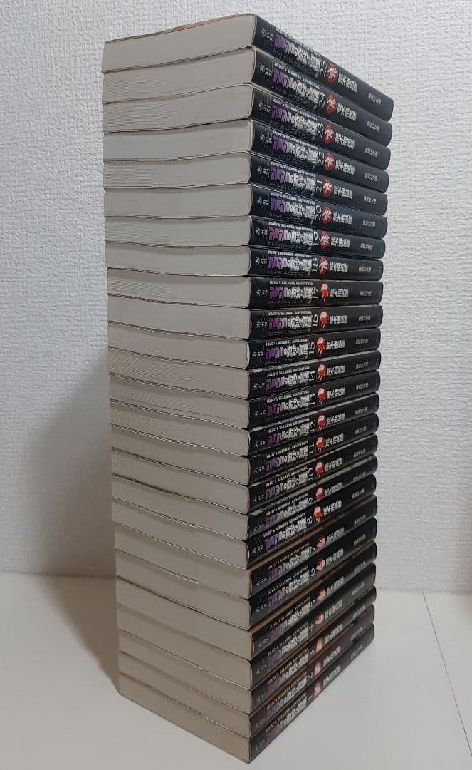 ジョジョの奇妙な冒険　1部～6部　文庫版　全50巻 +　関連本4冊
